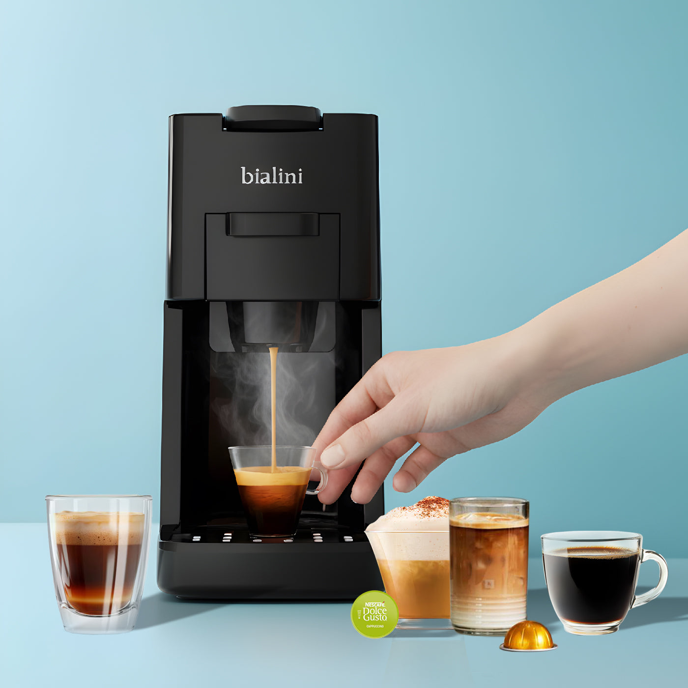 Bialini Diverso 5-in-1 Coffee Machine