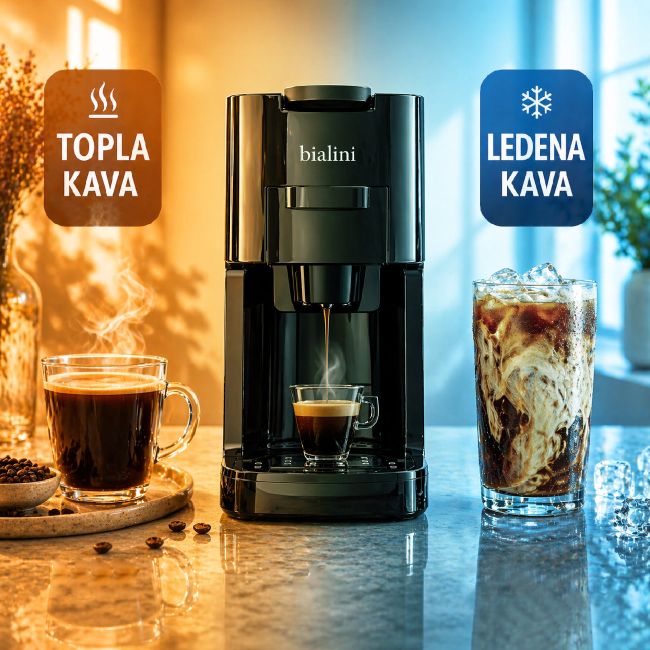 Bialini Diverso 5-in-1 Coffee Machine