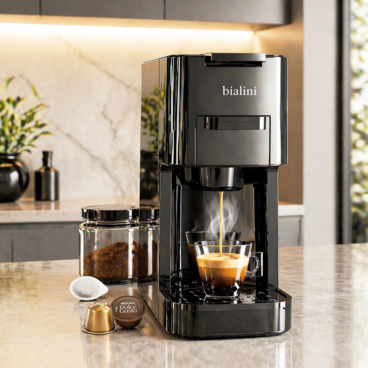 Bialini Diverso 5-in-1 Coffee Machine