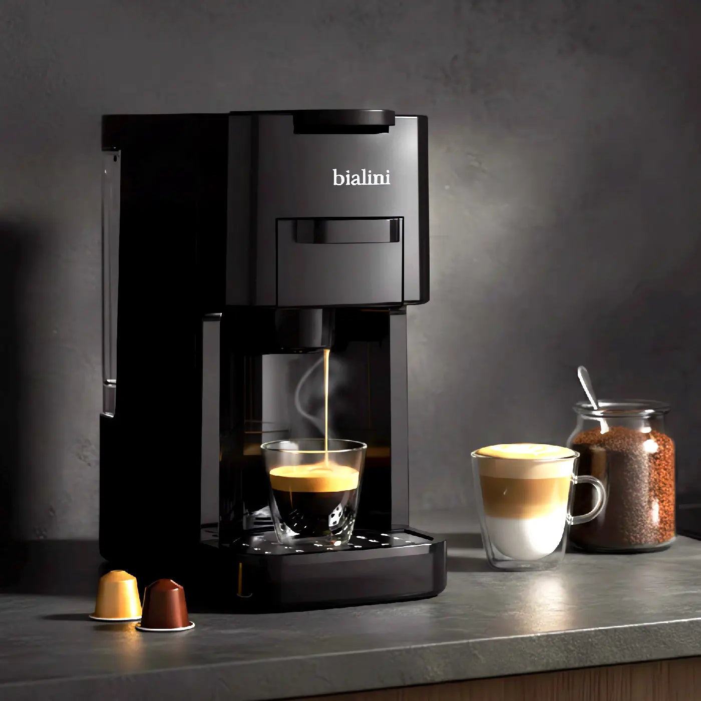 Bialini Diverso 5-in-1 Coffee Machine